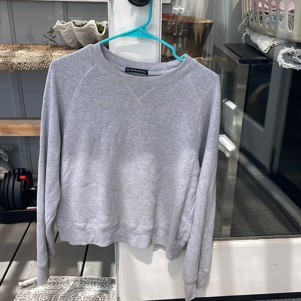 Brandy Melville grey Crewneck